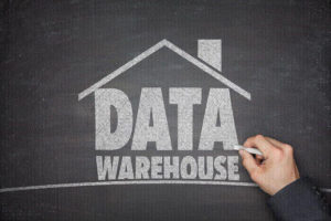 data warehouse in a chalkboard