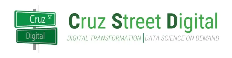 green font of cruz street digital logo